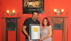 Certificado The Best Wagner Melo com Gigi