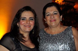 Colunista Ana Maria Canozo e Maria Christina Chimello