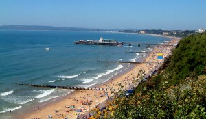 Bournemouth, na Inglaterra, é o destino principal da excursão