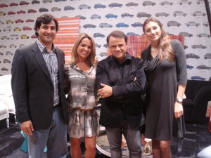 Bruno Bomeny, Thallita Cardoso, Roberto Borja e Ana Cláudia Viegas