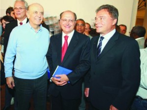 José Serra, Geraldo Alckmin e Álvaro Dias