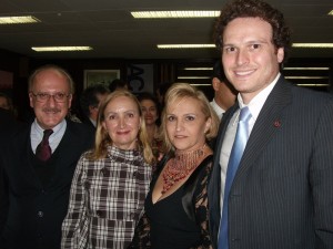 Antônio Claret Guerra, Suely Guerra, Elizabeth Marques Ribeiro e Fred Costa