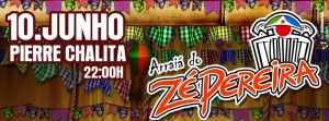 Cartaz da 3ª edição do Arraiá do Zé Pereira