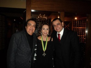 Paulo Boka, Adelina Alcântara e Frank Aguiar