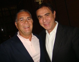 Rubens do Amaral Jr. e Amaury Jr., sócios e proprietários do Club A de São Paulo