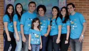 Feijuca do Fuentes Álbum de família, Gil e Vera Fuentes com os filhos Layne, Mayara, Mayra, Aryane, Herbert e Lygia Fuentes