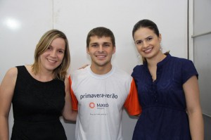 Vanessa Souto, Thiago de Los Reyes e Sílvia Cunha