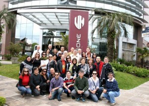 Colunistas participantes no Viverone Hotel de Bento Gonçalves, RS