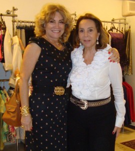 Deuzeni Goldman (ex-primeira dama do estado de São Paulo) e Adelina Alcântara Machado (presidente da OBME)