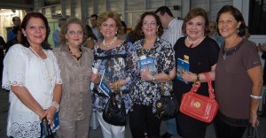 Noite de Autógrafos Elisabeth Banuth Saab, Nelma Banuth, Marly Cintra, Ana Maria Fraile, Zuleika Gonçalves e Heloisa Segalla Bevilacqua