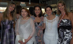Daniela Mastroiani, Sonia Simão, Claudia Martins,  Ana Ligia Mendes e Tânia Mastroiani Moraes