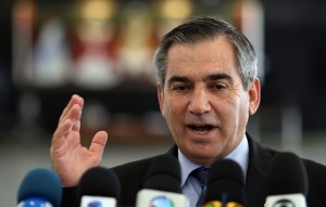 O ministro Gilberto Carvalho
