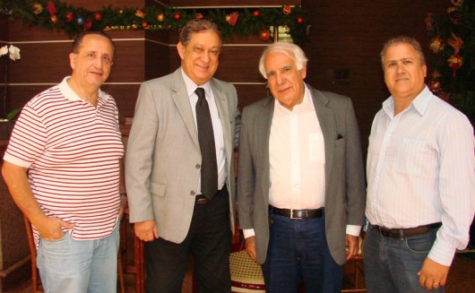 Elpídio Fiorda, Arthur Rezende, Hélcio Estrella e José Torres  