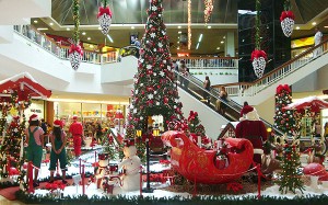 Decoração natalina de 2010 do Maceió Shopping