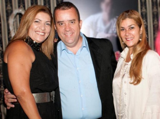 Os empresários Ana e José Ferreira Hora e a diretora de marketing da Paclar, Rose Marie Hora