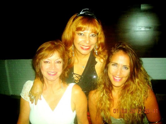 Alcione Mazzeo, Miramar Mangaberia e Anna Monteiro