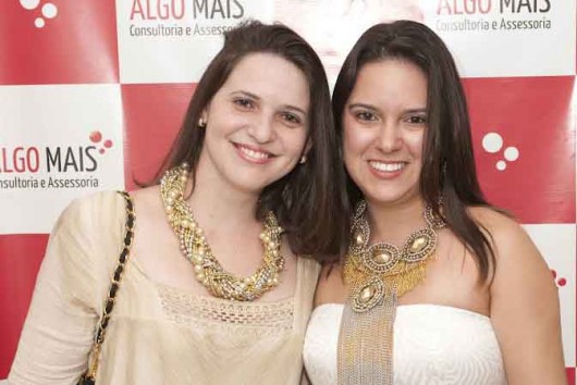 Amélia Guimarães, da Cetin Acessórios, e Luana Nunes