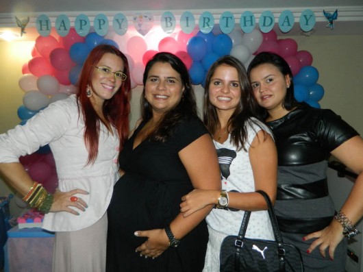 Isabelle Accioly, Mirella, Priscilla e Aninha Rezende