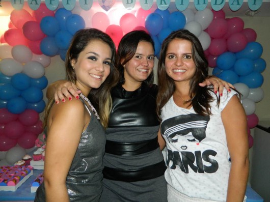 Paulinne Sarmento, Aninha e Priscilla Rezende