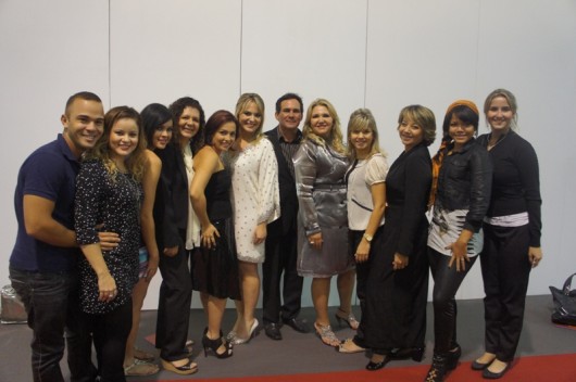 Equipe Fios de Cabelo, que participou do Hair Brasil 2012