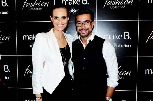 GNT e O Boticário estreiam reality show A modelo Fernanda Tavares e Fernando Torquatto, make up artist de O Boticário para a linha Make B., durante o SPFW (janeiro/12). Fernanda participou do desfile de maquiagem de O Boticário na maior semana de moda do país