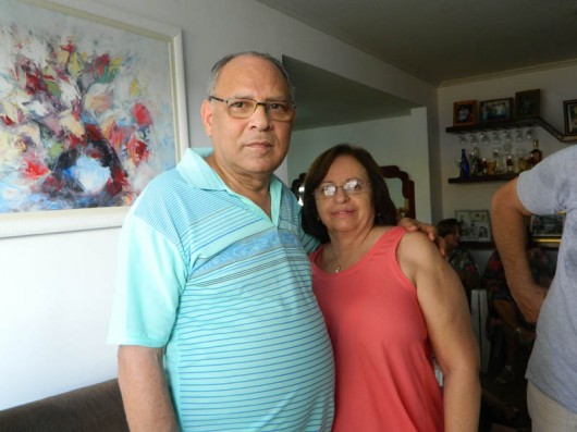 José Antonio Souza e sua mulher, Sônia Wanderley Souza