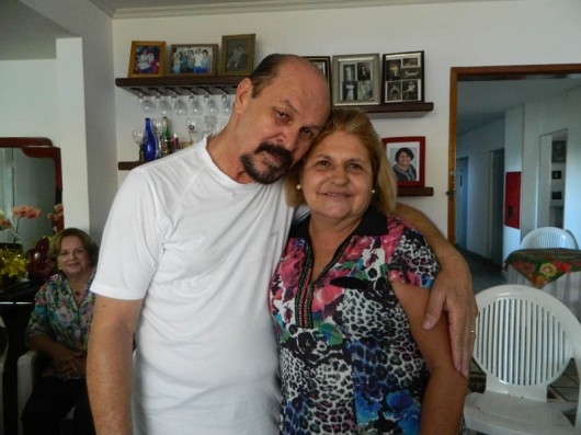 O casal Jorge Palmeira e Bartira Cavalcante