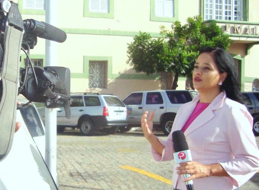 A jornalista Lenilda Luna, repórter da TV Pajuçara, falará sobre a profissão de jornalista e experiências de trabalho