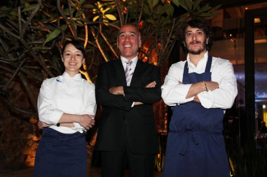 Ligia Karazawa, Marcelo Fernandes e Raul Jiménez