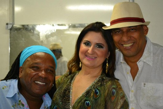 Igbonan Rocha, Wilma Araújo e Marcos Vinícius compõem o Nosso Samba
