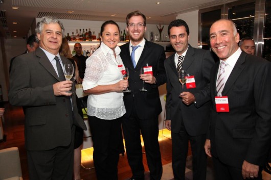 Renato Loes, Sonia Hess, Vinicius Poit, Daniel Jotta e Marcelo Fernandes