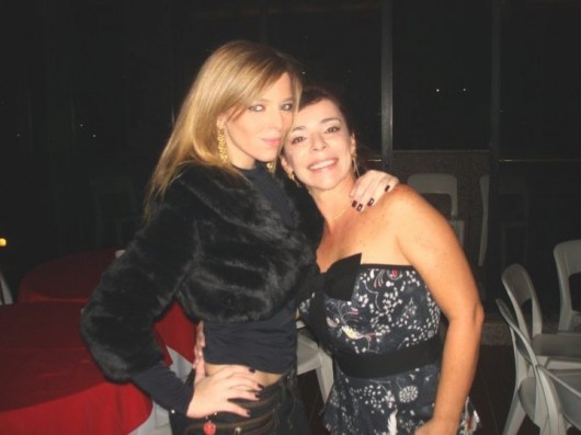 Mãe e filha, Dadá Zalcman e sua Bárbara 