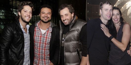 Andre Vasco, Sergio Henrique, Leo Santoyo, e Brenno e Sheila Castro