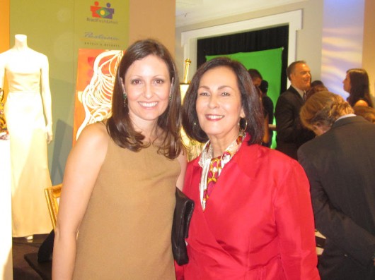 Patricia Lobaccaro, CEO da BrazilFoundation e Angela Magarian