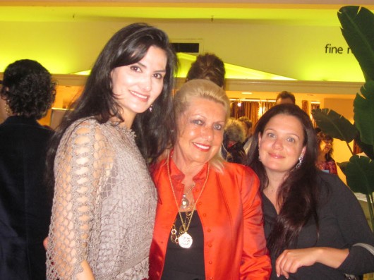 Alessandra Emanuel, Christina Rose e sua filha Marisa Rose van Bokhorst