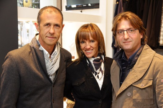 Fortunato Ferrisi e Adeli Branco com o arquiteto Claudio Catra | Foto: Sandro Seewald