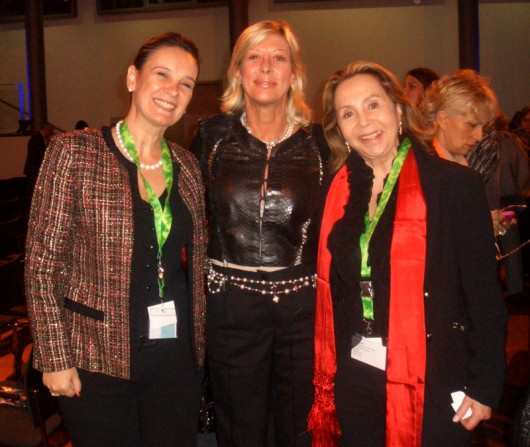 Lara Dubugras, Laura Gucci e Adelina Alcântara Machado