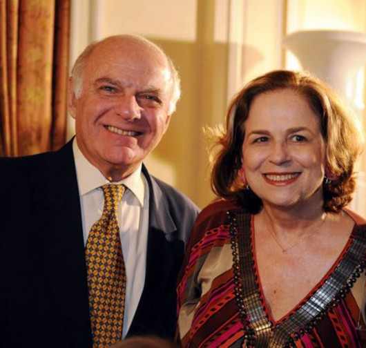 Casal empresário Francis Bogossian e Hildegard de Angel Bogossian