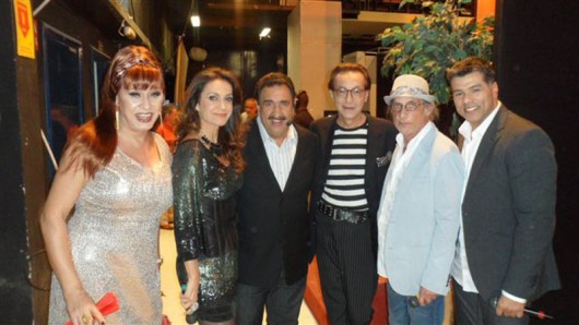 Final do Concurso Nany People, Cláudia Métne, Ratinho, Ronaldo Ésper, Armando Sacomanni e Maurício Mattar