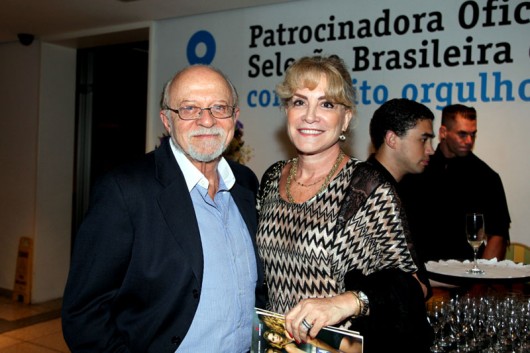 Presença do ex-governador de São Paulo, Alberto Goldman e sua esposa Deuzeni