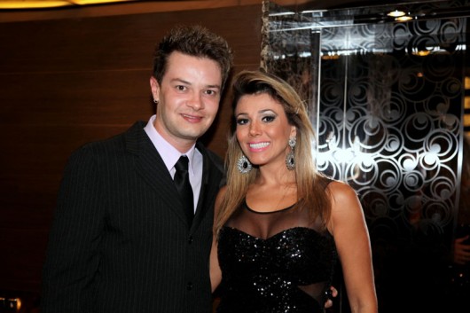 A ex-BBB Fabiana Teixeira com Rob Sousa