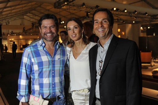 Ornare promove jantar para brasileiros em Miami Eduardo Garcia, Esther Schattan e Luiz Bick