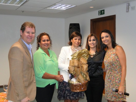 Glênio Cedrim, Agda Santos, Danielle Novis, Raquel Tenório e Tariana Carvalho