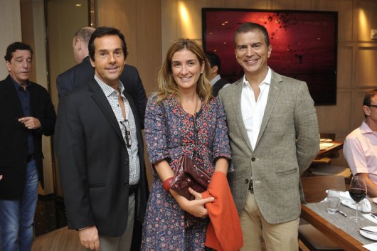 Ornare promove jantar para brasileiros em Miami Luiz Bick, Marina Linhares e William Simonato
