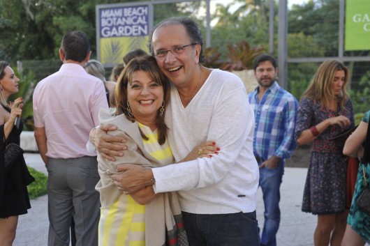 Ornare promove jantar para brasileiros em Miami Marília Veiga e David Bastos