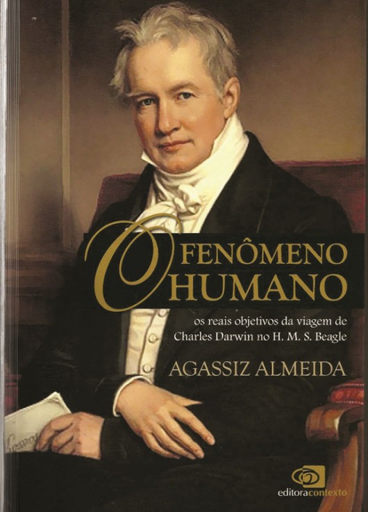Capa do livro "O Fenômeno Humano" de Agassiz de Almeida