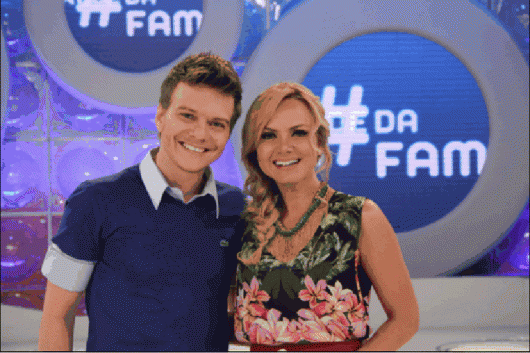 Michel Teló participa da Rede da Fama no Programa Eliana neste domingo, 24  Michel Teló e Eliana