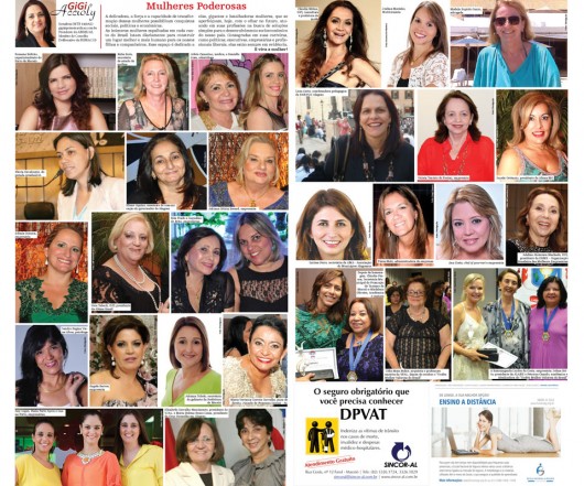 Mulheres Poderosas Coluna social by Gigi Accioly