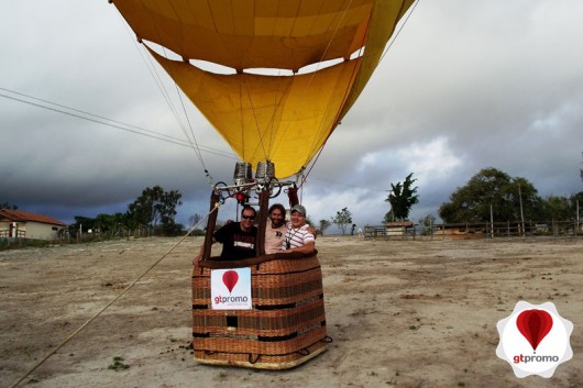 Gravatá (PE) terá passeios de balão. A estréia é amanhã no Villa Hípica Resort Balão para 3 pessoa
