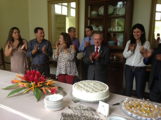 A hora do "Parabéns"